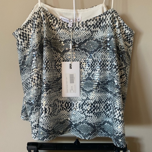 Snake pattern skirt and tank set - Picture 2 of 3